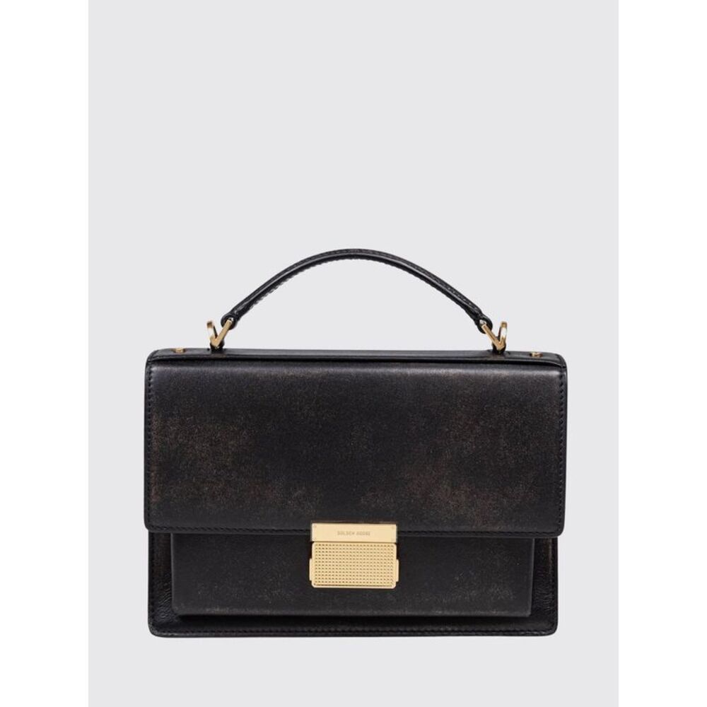 Venezia Aged Leather Mini Handbag Golden Goose With Shoulder Strap